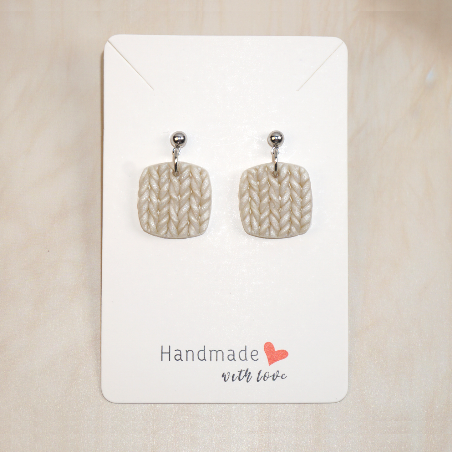 Blessyoart Polymer Clay Earrings,Handmade DIY Clay Jewelry for Women