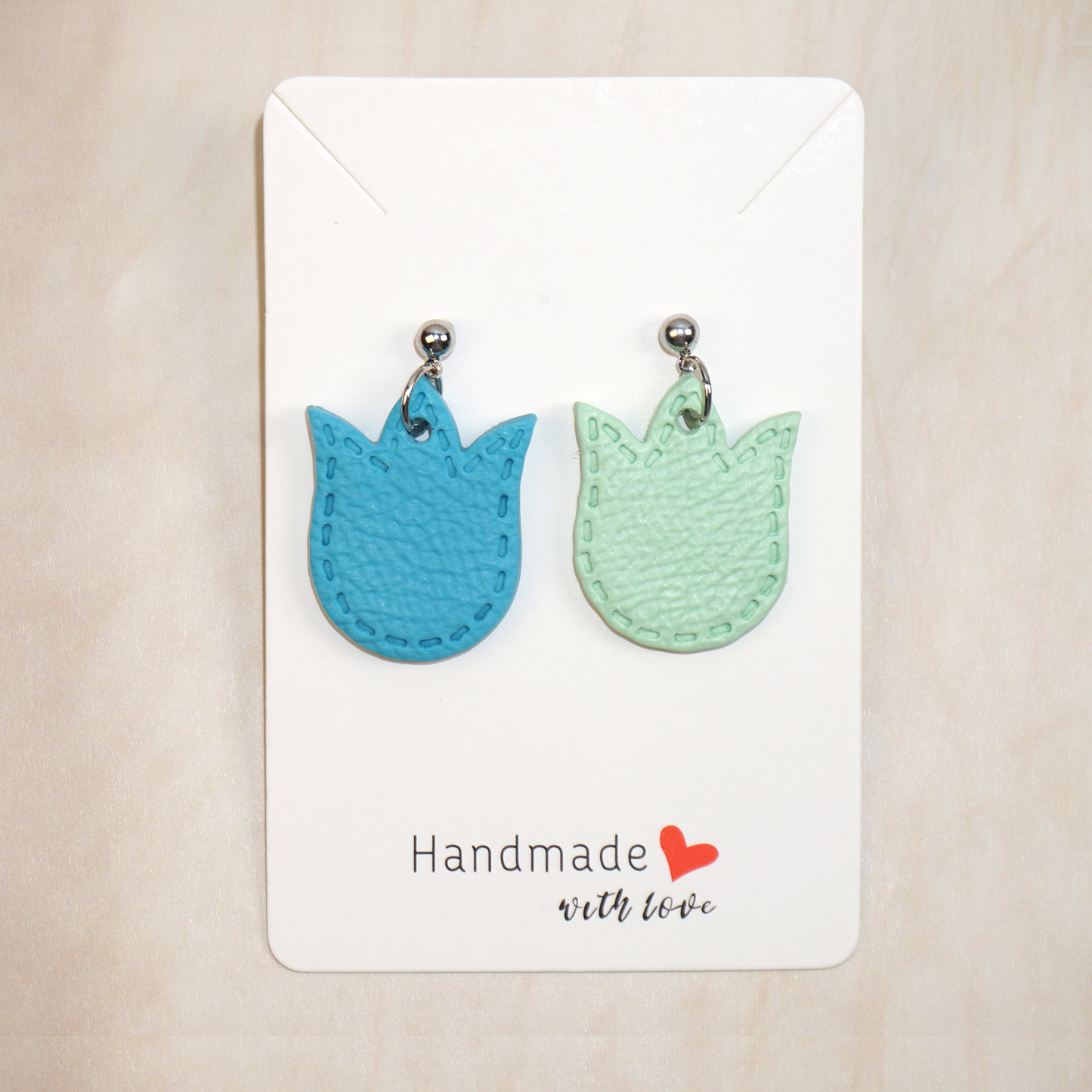 Blessyoart Polymer Clay Earrings,Handmade DIY Clay Jewelry for Women