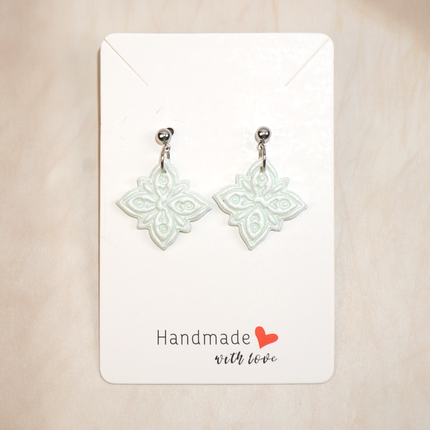 Blessyoart Polymer Clay Earrings,Handmade DIY Clay Jewelry for Women