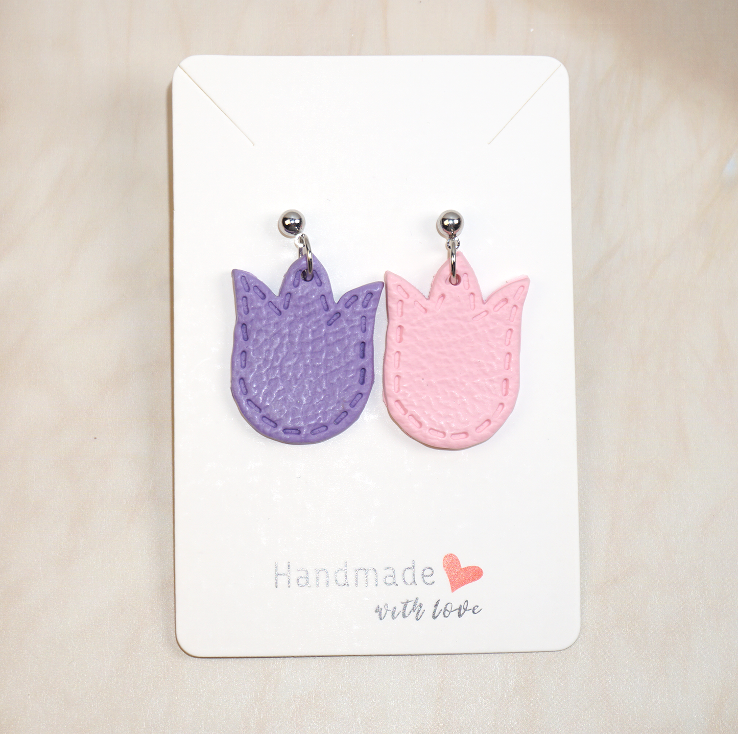 Blessyoart Polymer Clay Earrings,Handmade DIY Clay Jewelry for Women