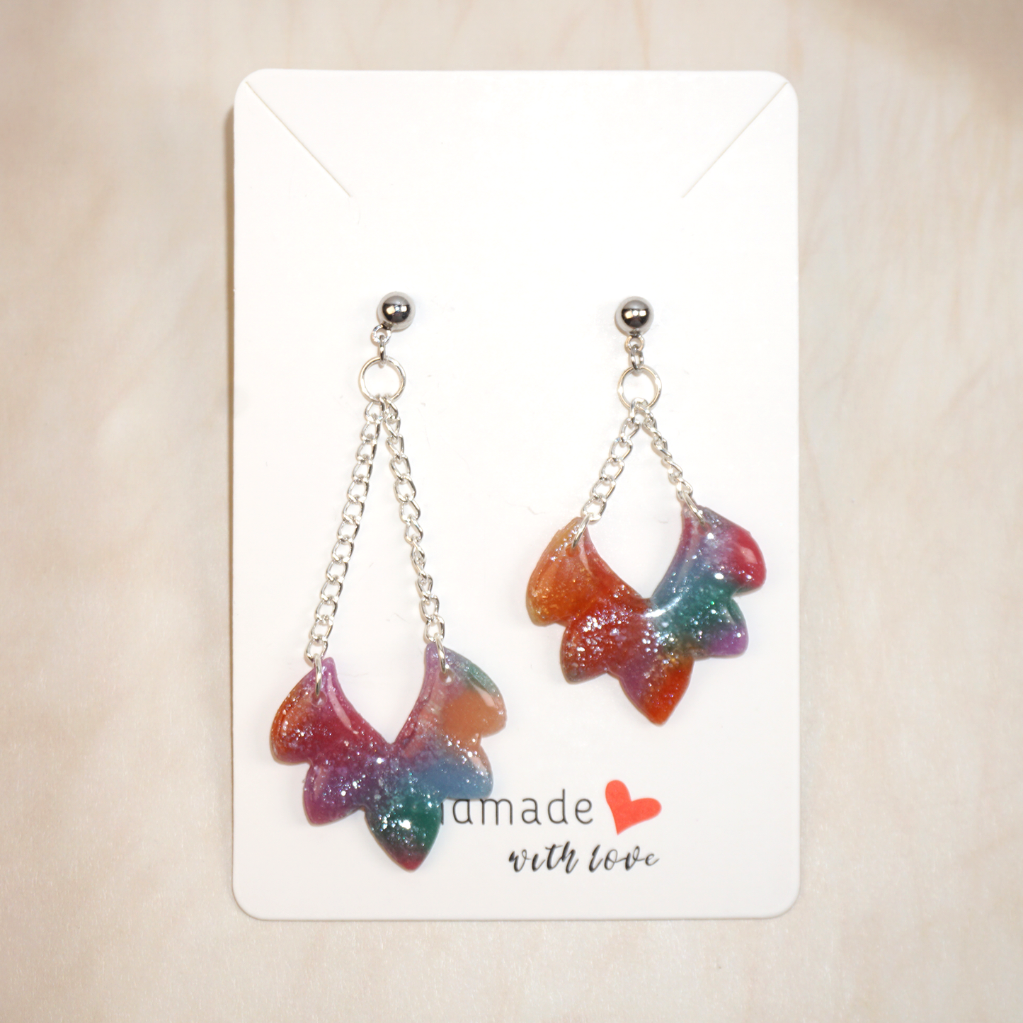 Blessyoart Polymer Clay Earrings,Handmade DIY Clay Jewelry for Women