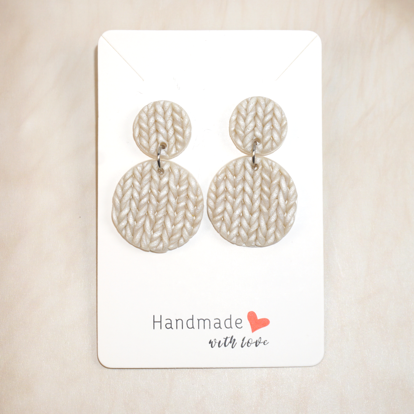 Blessyoart Polymer Clay Earrings,Handmade DIY Clay Jewelry for Women