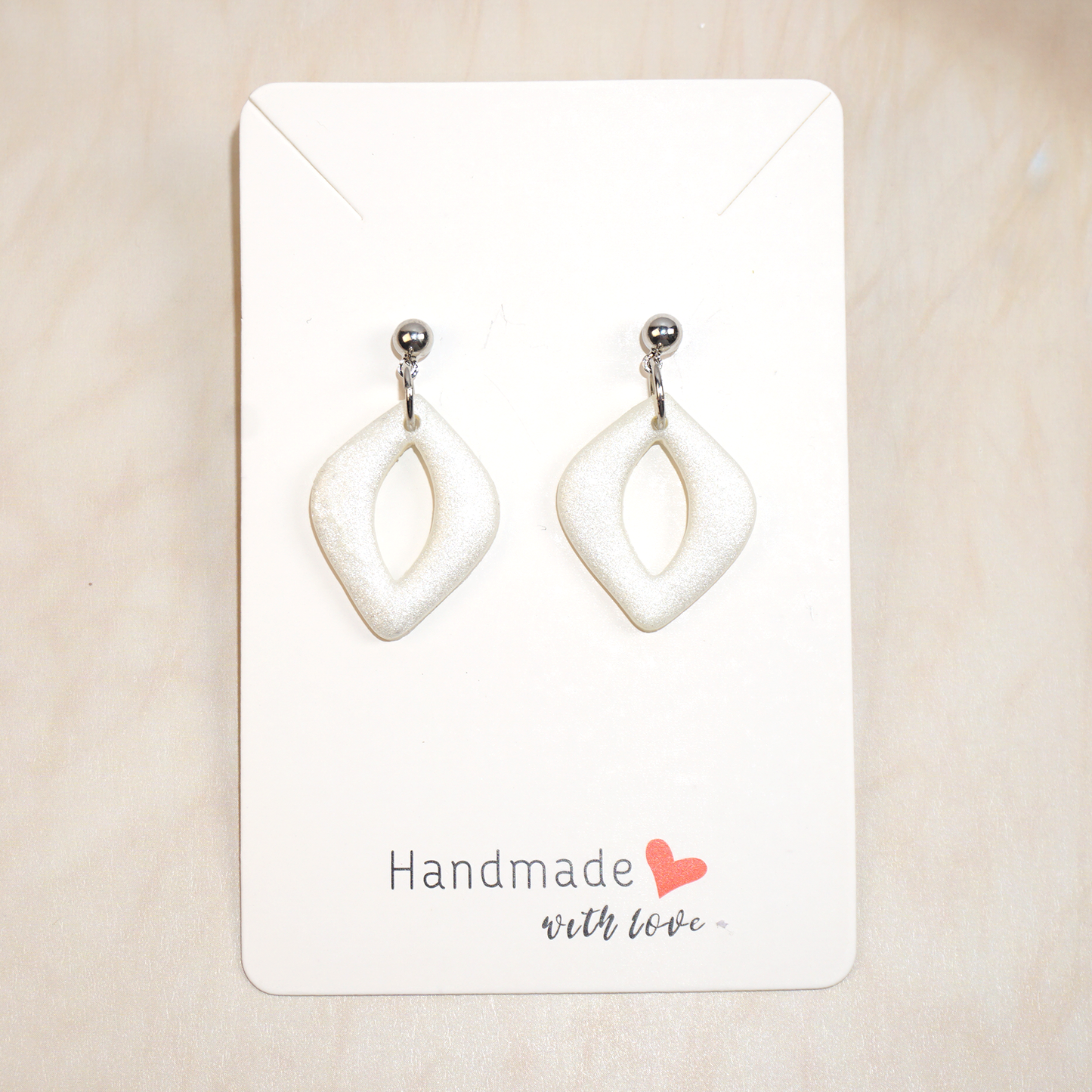 Blessyoart Polymer Clay Earrings,Handmade DIY Clay Jewelry for Women
