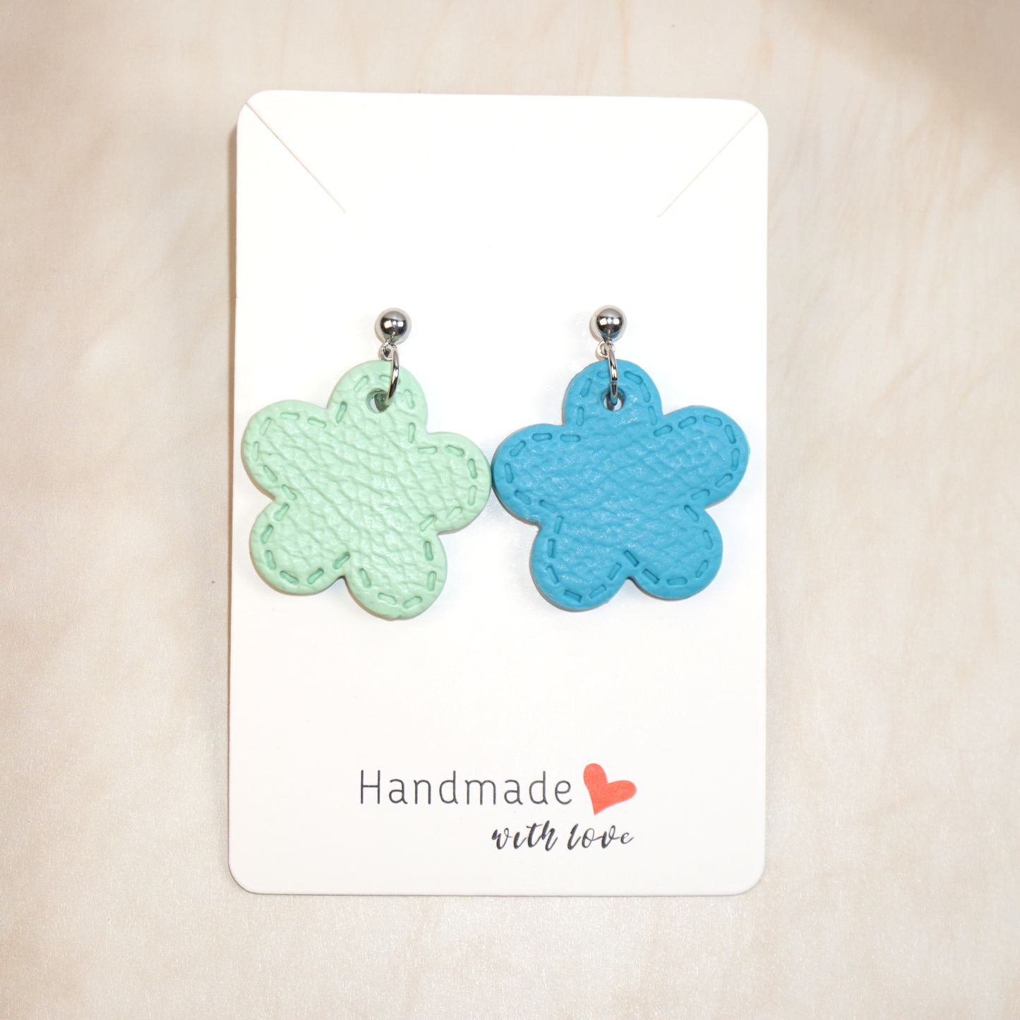 Blessyoart Polymer Clay Earrings,Handmade DIY Clay Jewelry for Women