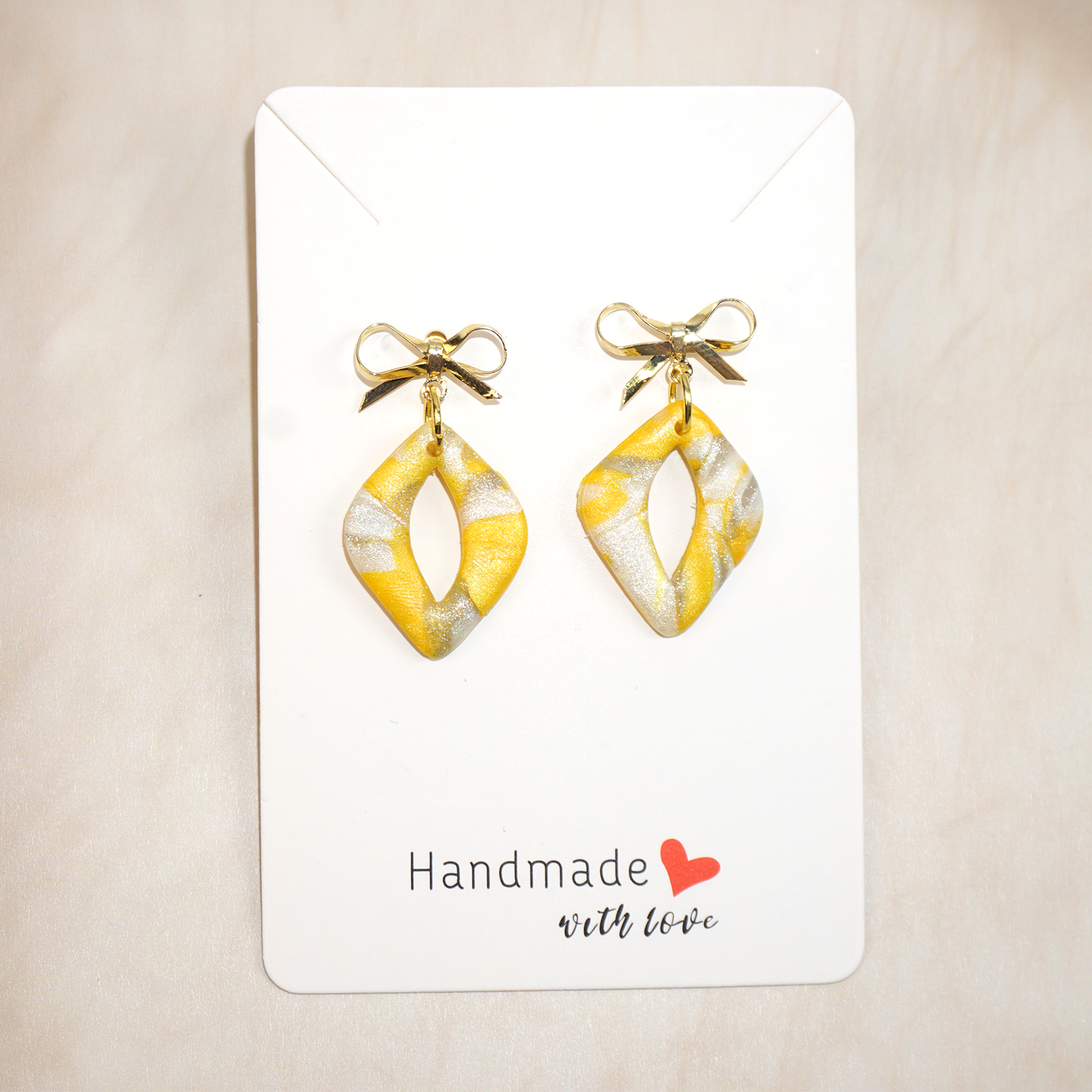 Blessyoart Polymer Clay Earrings,Handmade DIY Clay Jewelry for Women