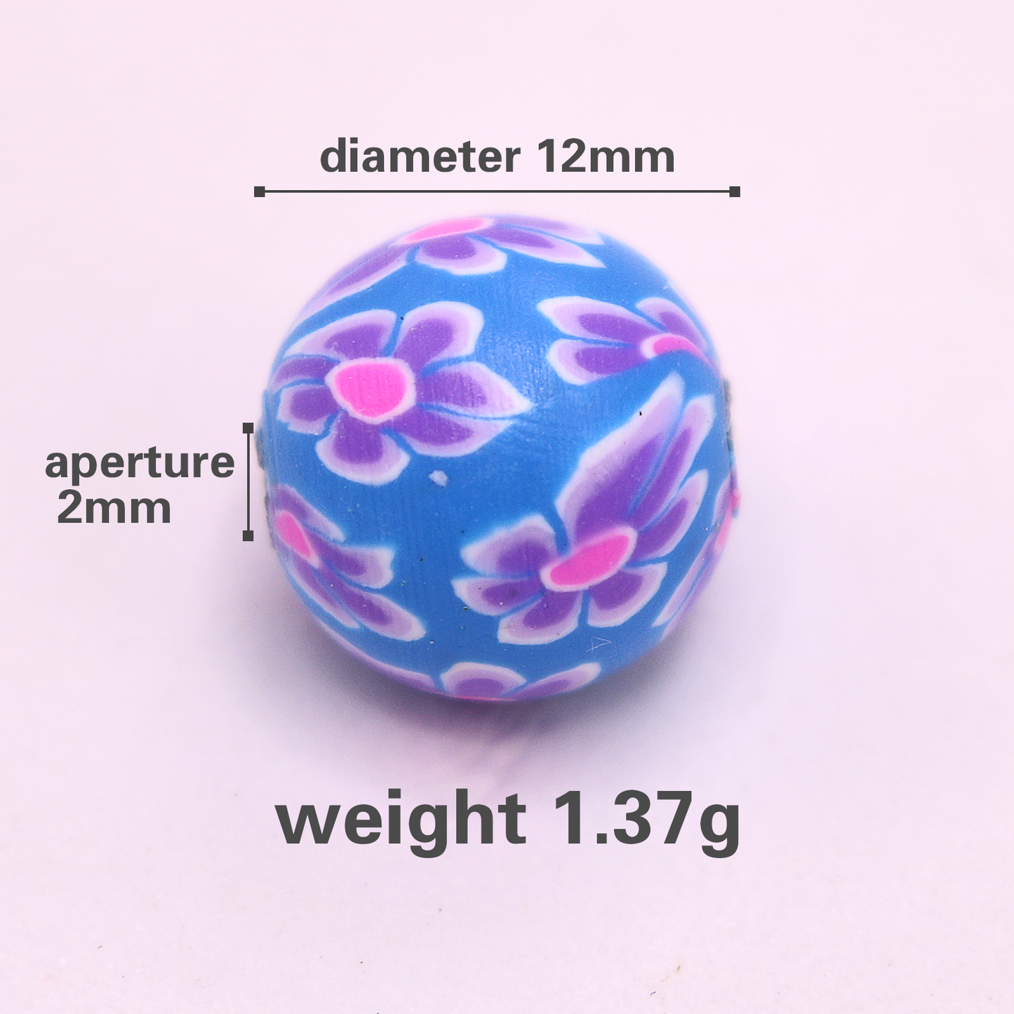 12MM Polymer Clay Bead for Pen,Keychain,Bracelet for women