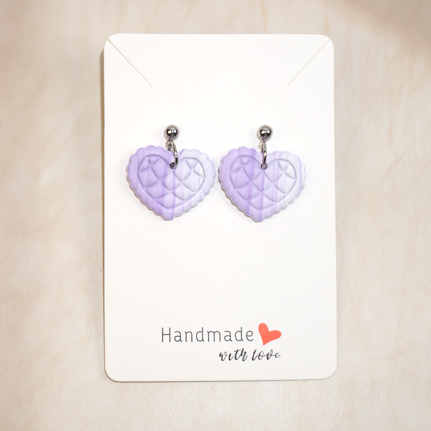 Blessyoart Polymer Clay Earrings,Handmade DIY Clay Jewelry for Women